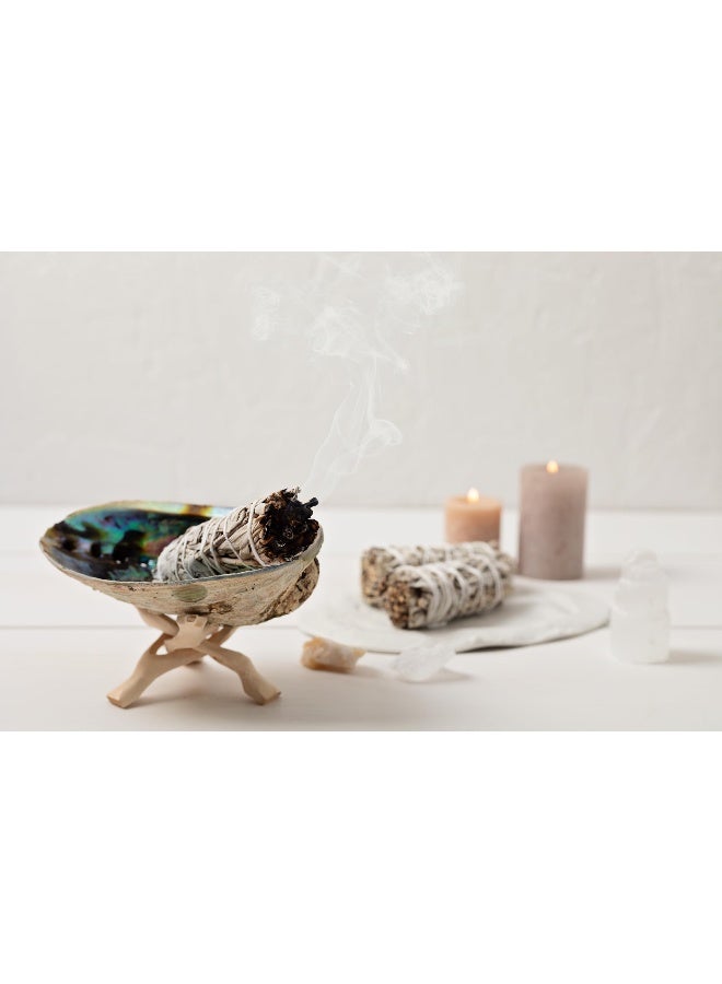 Alternative Imagination White Sage Sticks 2 Pack - 6 Inch Natural Smudge Sticks for Sage Smudge Kit Refill, Meditation Accessories, Witchcraft Supplies, Spiritual Cleansing, Spiritual Gifts - Alternative Imagination - Image 5